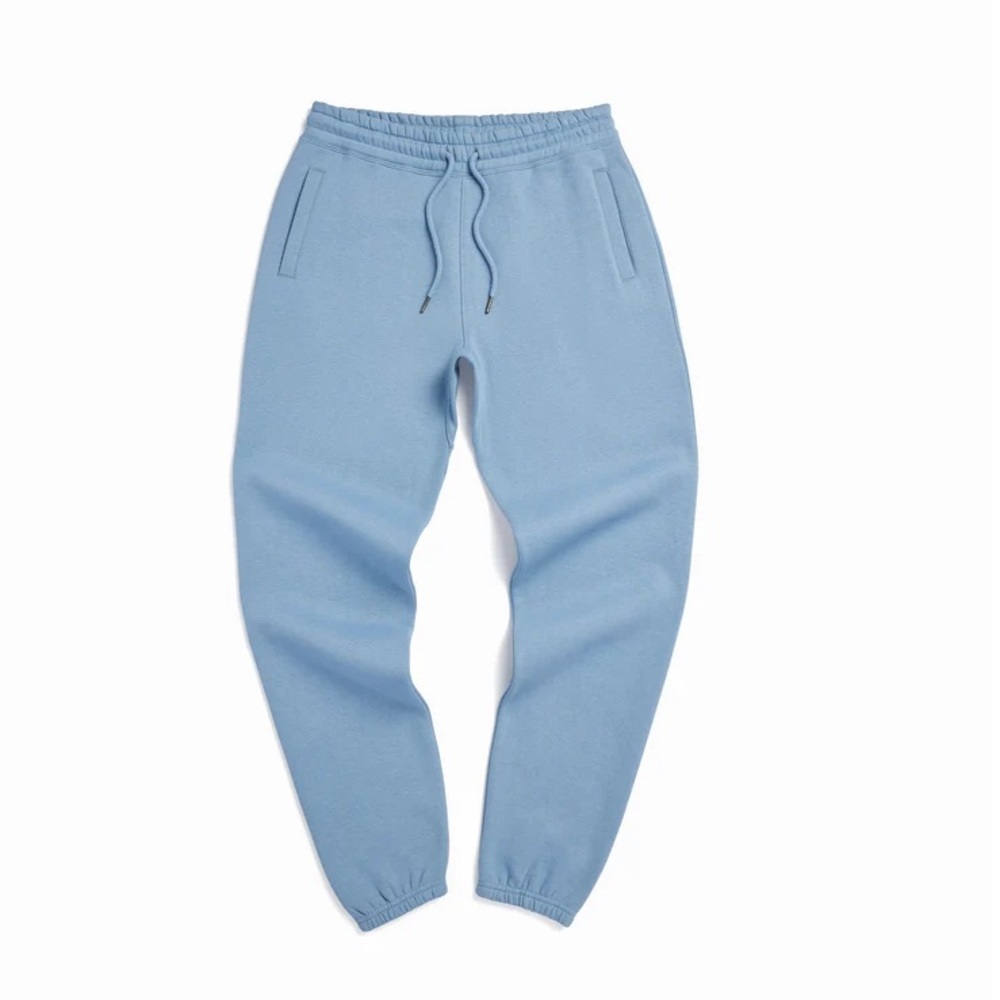 NEW ORIGINAL FAVORITES GOTS Organic Cotton Sweatpants IN BLUE MULTIPLE SIZES